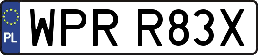 WPRR83X