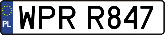 WPRR847