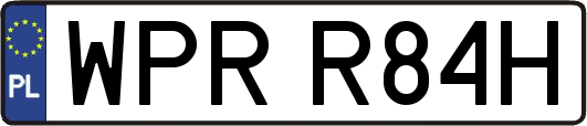 WPRR84H