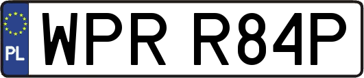 WPRR84P