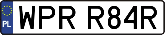 WPRR84R