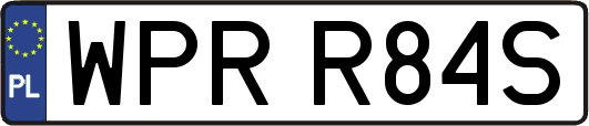 WPRR84S