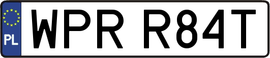 WPRR84T