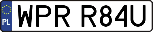 WPRR84U