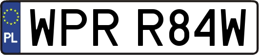 WPRR84W