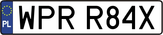 WPRR84X