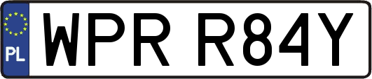 WPRR84Y