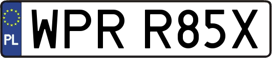 WPRR85X