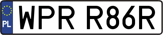 WPRR86R