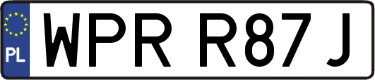 WPRR87J