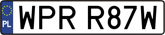 WPRR87W