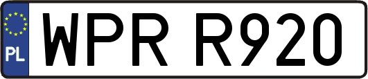 WPRR920