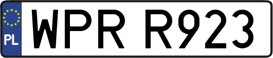 WPRR923