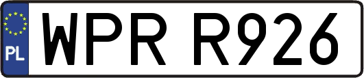 WPRR926