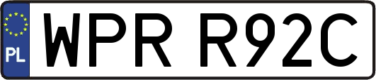 WPRR92C