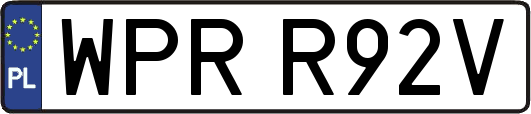 WPRR92V