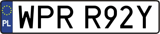 WPRR92Y