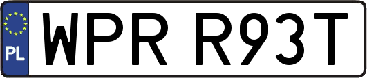 WPRR93T