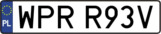 WPRR93V