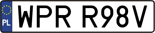 WPRR98V