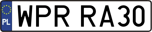 WPRRA30