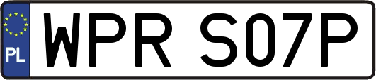WPRS07P
