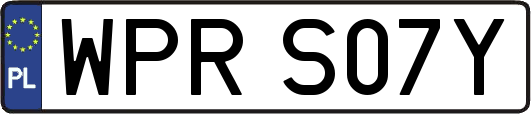 WPRS07Y