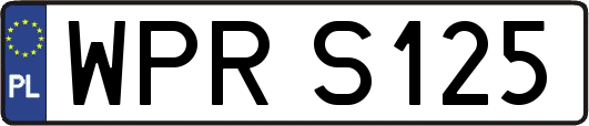 WPRS125