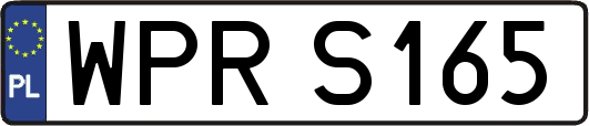 WPRS165