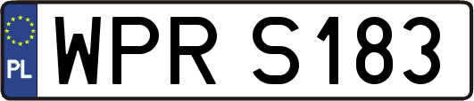 WPRS183