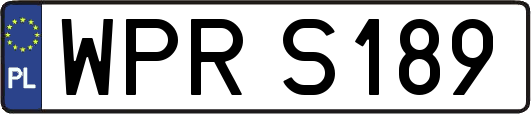 WPRS189