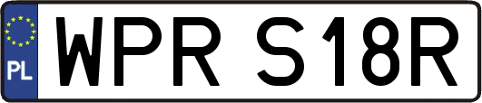 WPRS18R