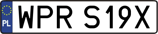 WPRS19X