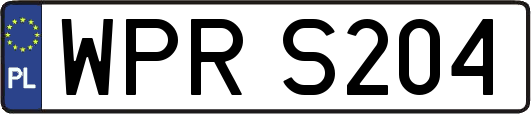 WPRS204