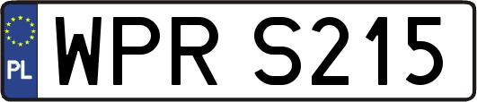 WPRS215