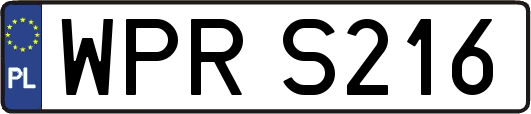 WPRS216
