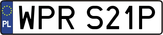 WPRS21P