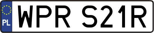 WPRS21R