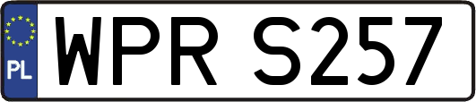 WPRS257