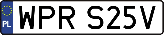 WPRS25V