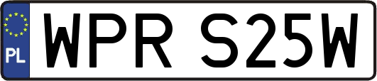 WPRS25W