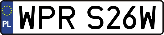 WPRS26W