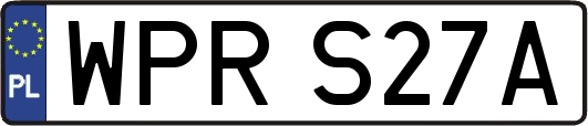 WPRS27A