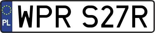 WPRS27R