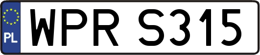 WPRS315