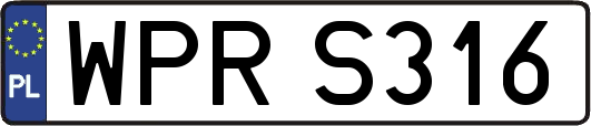 WPRS316