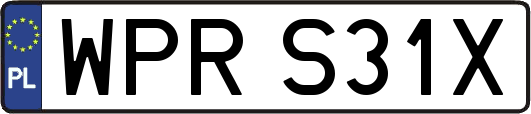 WPRS31X