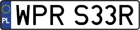 WPRS33R