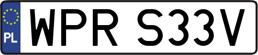 WPRS33V