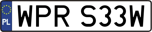 WPRS33W